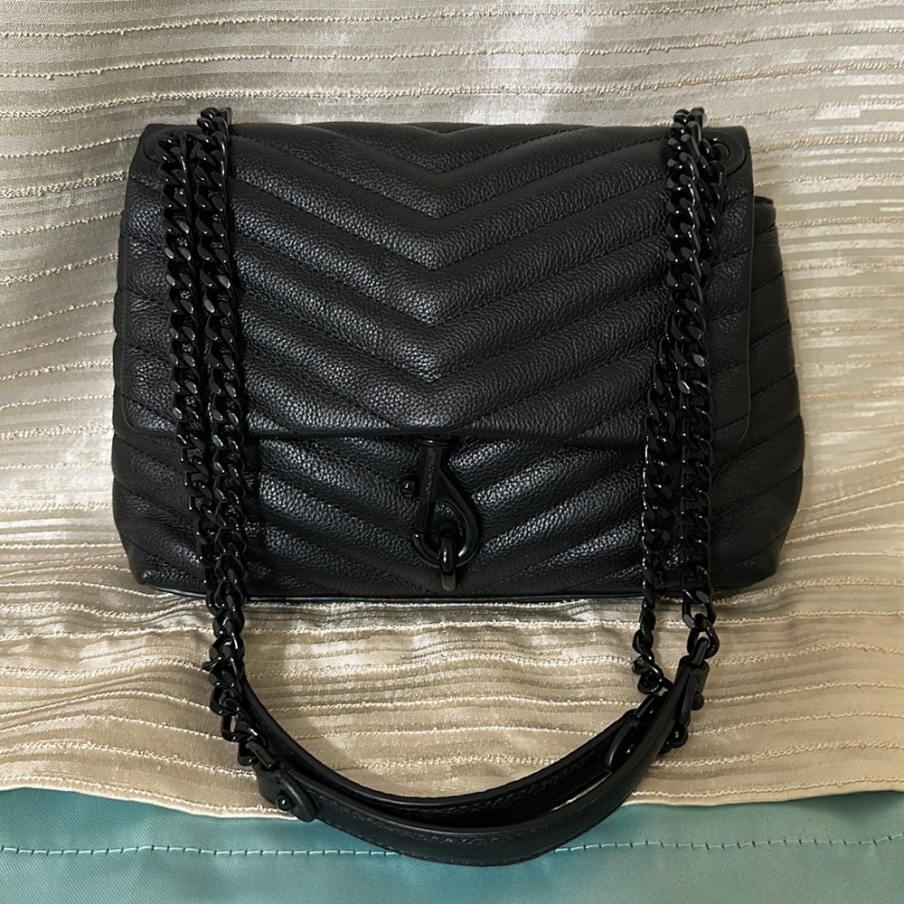 NWOT Rebecca Minkoff Edie Black Crossbody